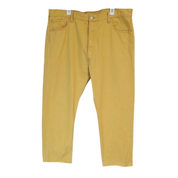 Levi's Other - Levi's 501 93Yellow Button Fly Denim Jeans‎ W44 L32